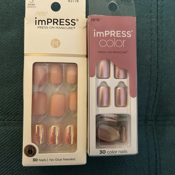 NWOT New Impress Kiss Press On Nail Lot - Picture 3 of 8